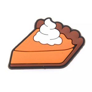 Slice of Pie Croc Charm